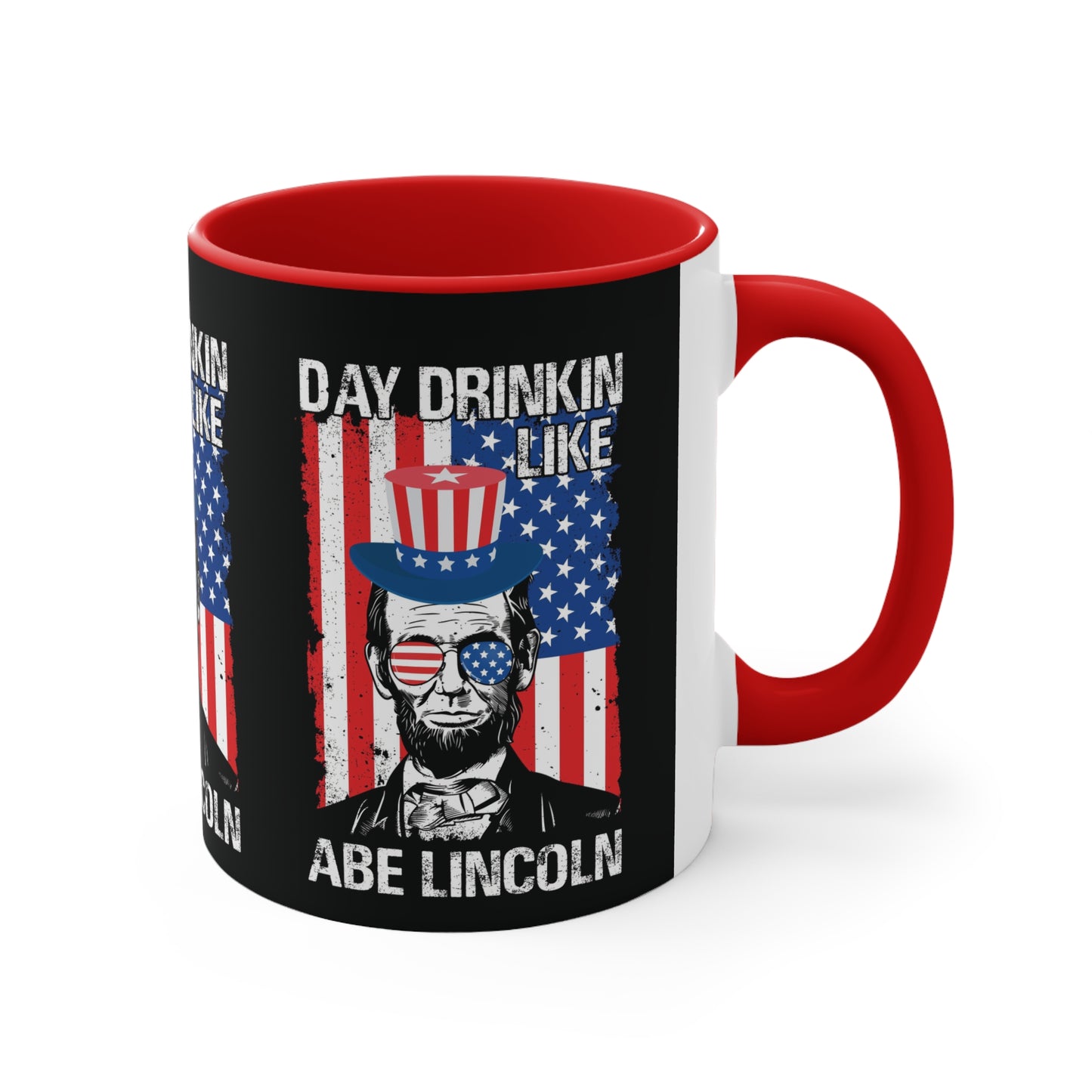 Day Drinking Like Abe Lincoln Mug