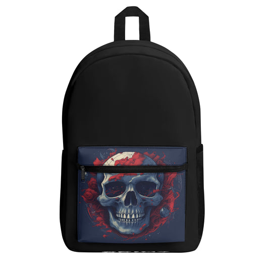 Skull Black Backpack