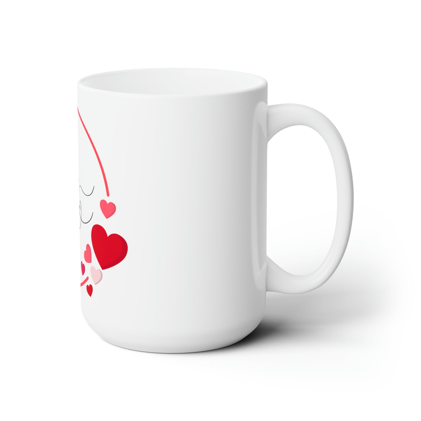 Love You Valentines Day Ceramic Mug 15oz