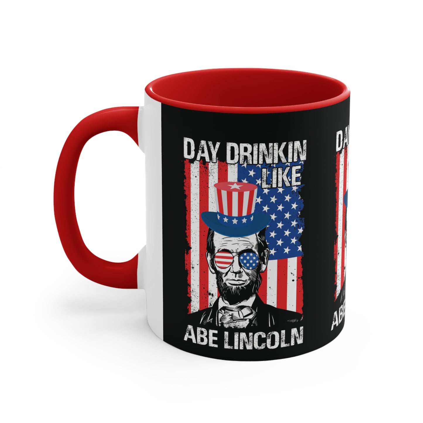 Day Drinking Like Abe Lincoln Mug