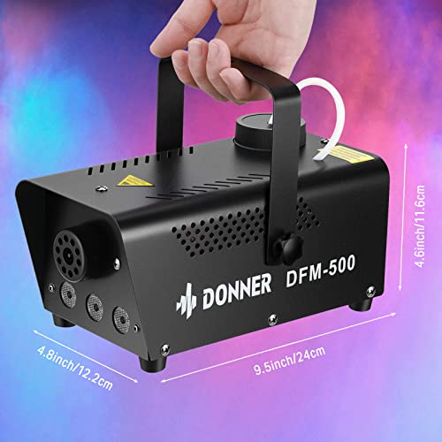 Fog Machine with Colors and Wireless Remote Controls