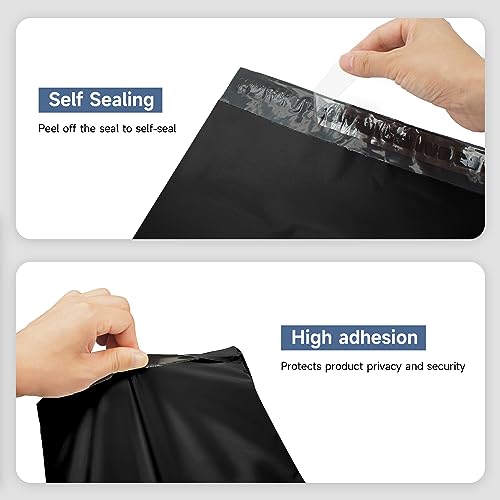 Self Sealing Poly Mailers - Pack of 100