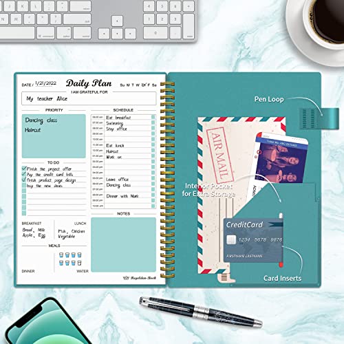 Daily Undated Planner with Hourly Schedule
