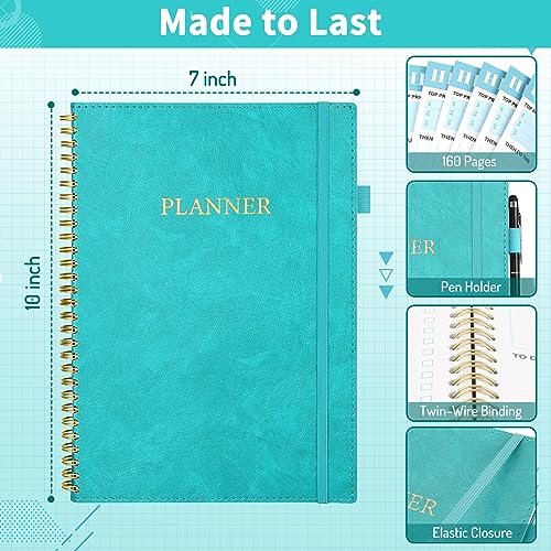 Pink Daily Undated Planner