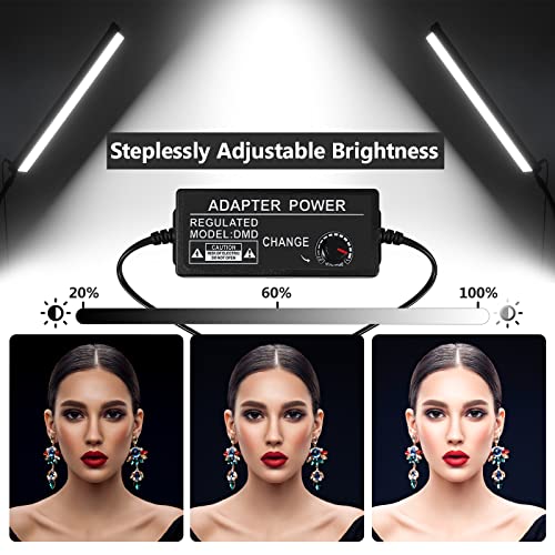 LED Video Light Stick Wand Kit with Tripod Stand, 9 Color Filters