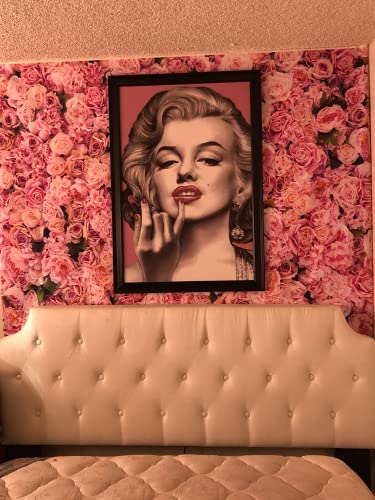 Pink Rose Wall Photo Backdrop