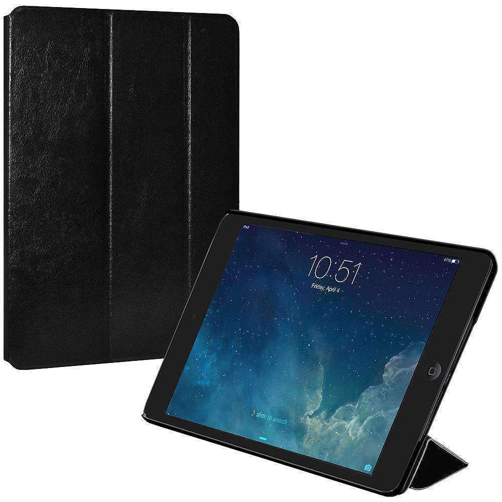 Leather Portfolio Case for Apple iPad mini - Black